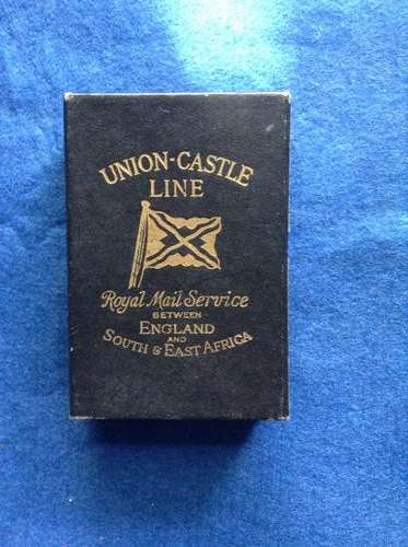 UNION CASTLE LINE - PACK PLAYING CARDS - MINT