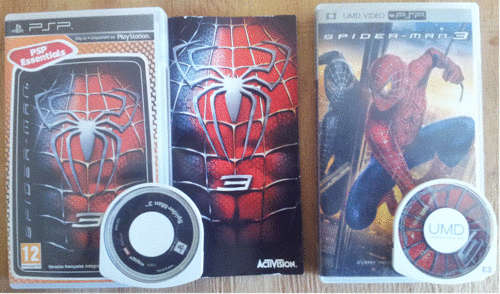 PSP-SPIDERMAN 3 THE GAME & THE MOVIE