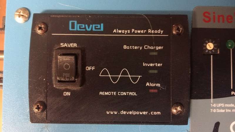 Devel LPT6000-248 pure sine wave inverter with built-in charger