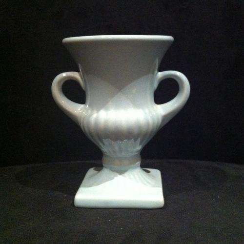 Trophy vase in baby-blue