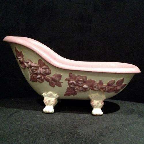 Antique Bathtub Shaped Soap Dish