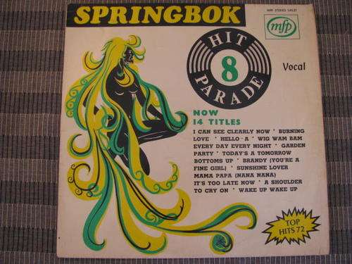 Lp- Springbok Hit Parade 8