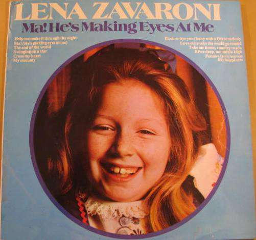 Lena Zavaroni - Ma! He's Making eyes at me LP