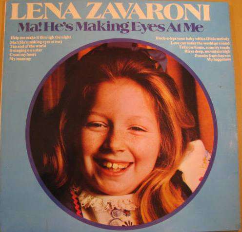 Lena Zavaroni - Ma! He's Making eyes at me LP