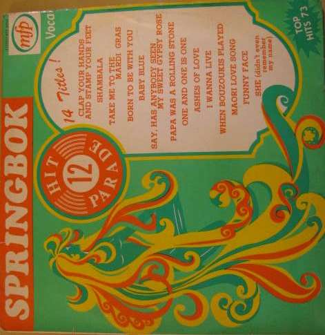 Springbok Hit Parade vol 12 LP
