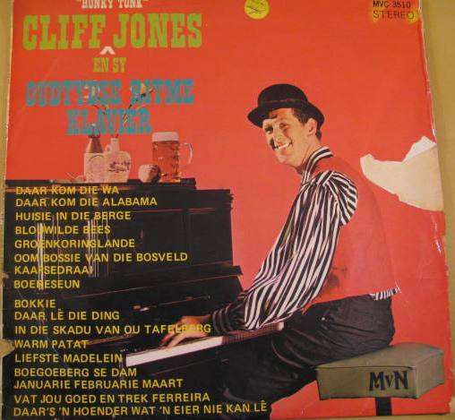 Cliff Jones en sy outydse ritme klavier LP