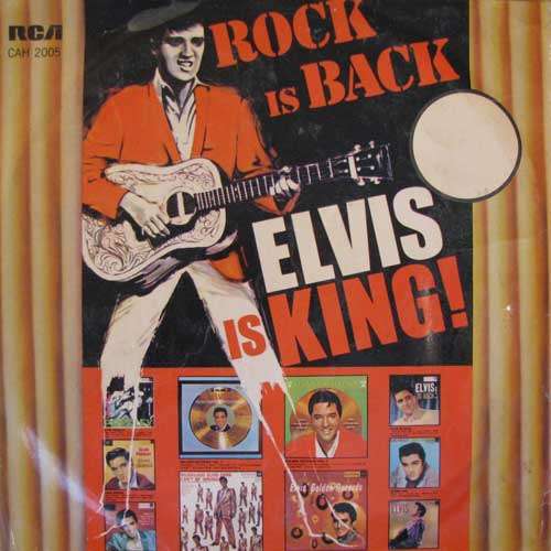 Elvis Presley - Rock is back Elvis is King LP Record