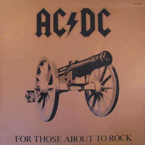 AC/DC For those about to rock VG Gatefold LP Record