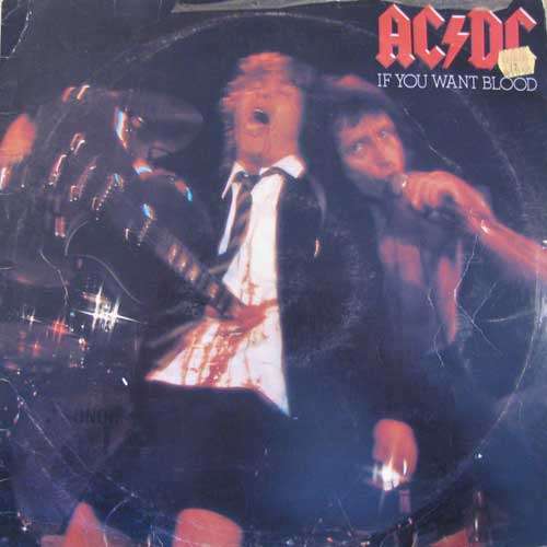 AC/DC If you want blood LP Record