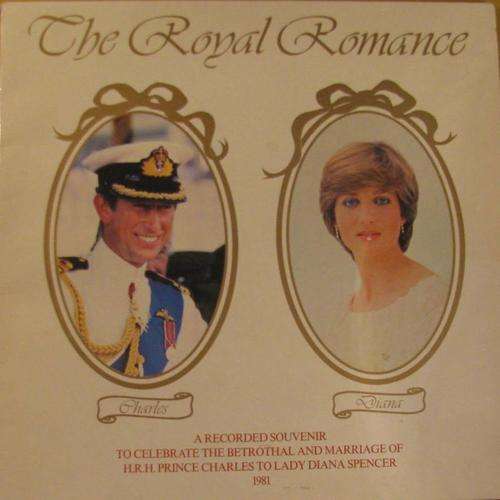 The Royal Romance Prince Charles and Diana Winsor Castle souvenir LP Record