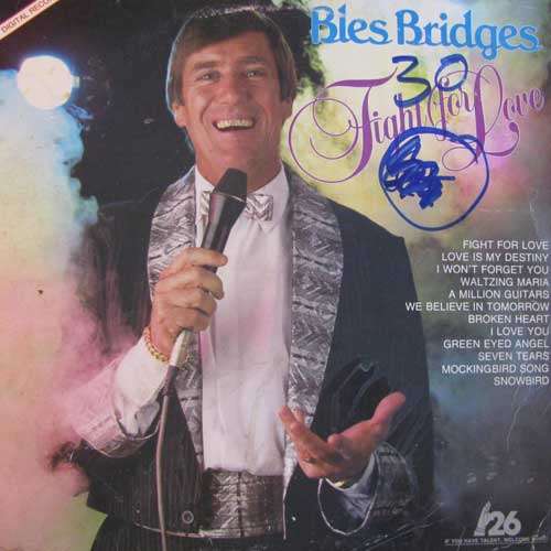Bles Bridges - Fight for love LP Record