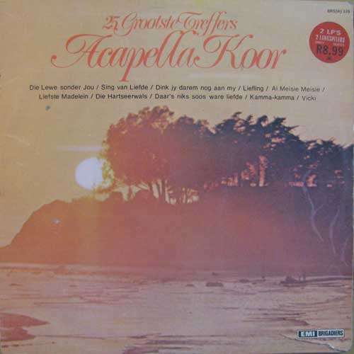 Acapella Koor 25 Grootste Treffers - Double LP Record