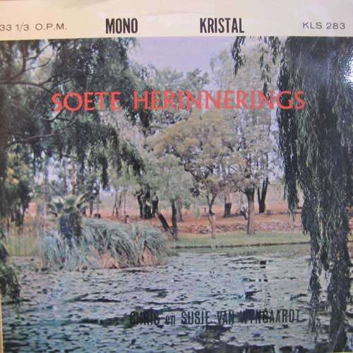 Chris en Susie Wynhaardt - Soete herinnerings LP Record