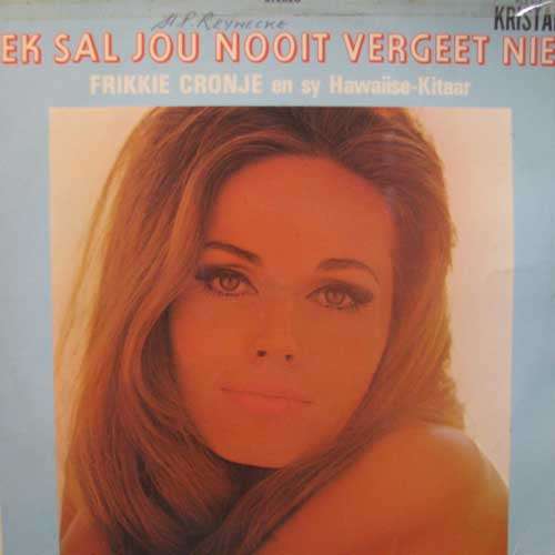 Frikkie Cronje - Ek sal jou nooit vergeet LP Record