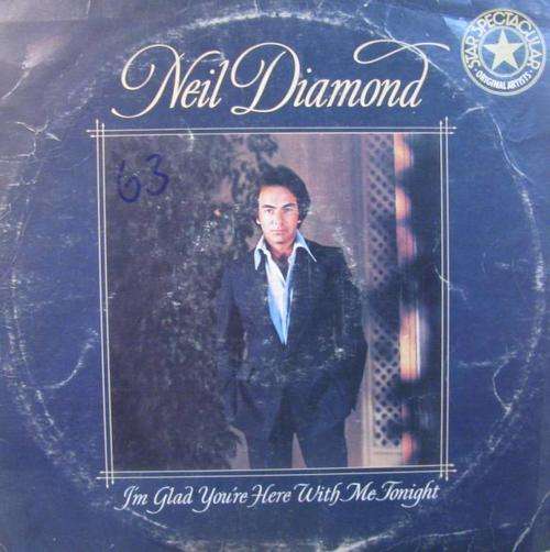 Neil Diamond - I'm glad you are here with me tonight LP Record