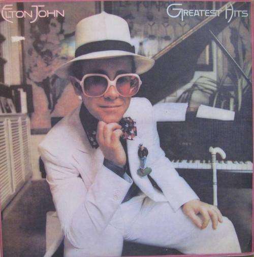 Elton John - Greatest Hits LP Record