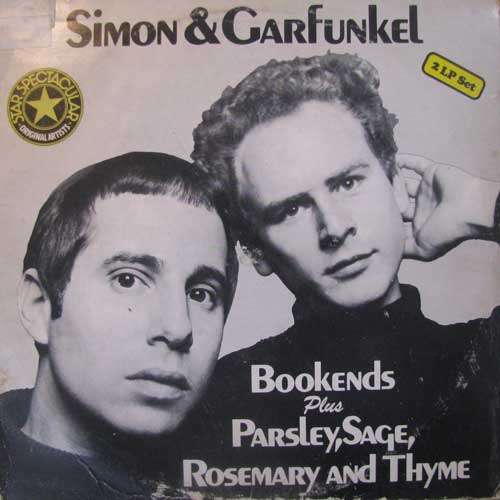 Simon and Garfunkel - Bookends PLUS Parsley Sage Rosemary and Thyme -Double LP Record