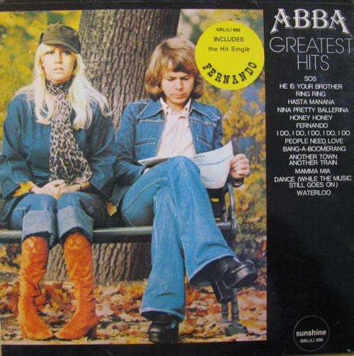 Abba - Greatest Hits Lp record