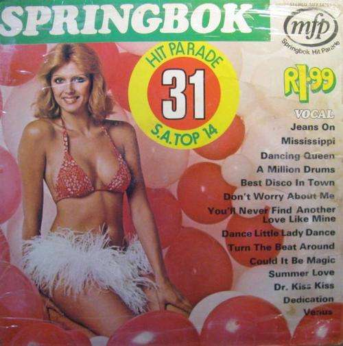 Springbok Hit Parade vol 31 Lp record