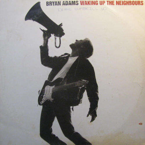 Bryan Adams waking up the Neighbours -Double LP Record