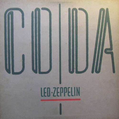 Led Zeppelin - Coda - 90051-1 - Ex US Import 1982 LP Record