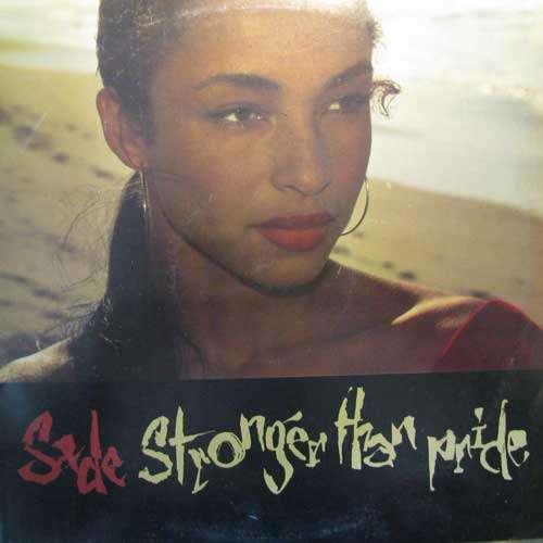 Sade - Stronger than pride -VG LP Record