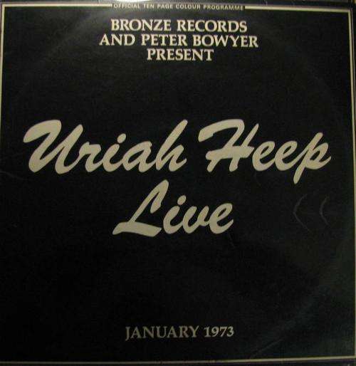 Uriah Heep - Live January 1973 - Double LP Record
