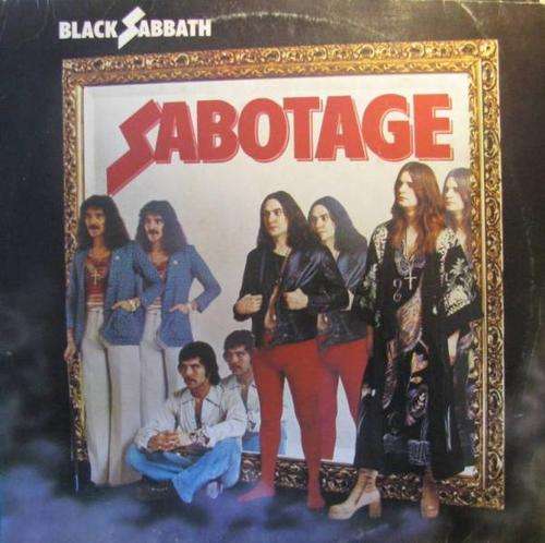 Black Sabbath - Sabotage - VG LP Record