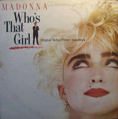Who's That Girl - Original Soundtrack - Madonna LP Record