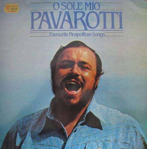 O sole Mio - Pavarotti Favourite Neapolitan Songs LP Record