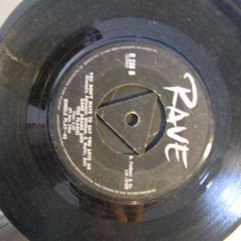 The Flames 7" Single LP Record