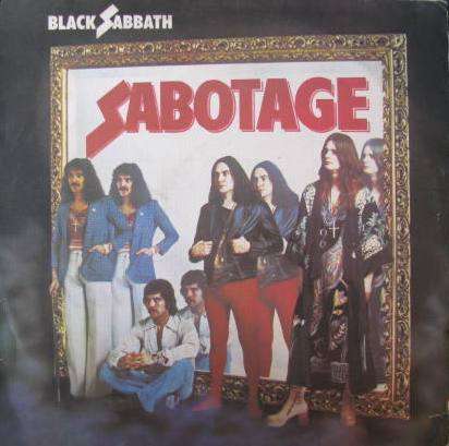 Black Sabbath - Sabotage - VG SA press LP Record