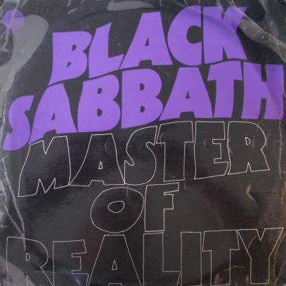 Black Sabbath - Master of Reality - Ex SA Press LP Record