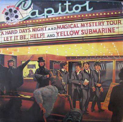 The Beatles - Reel Music - VG Potugeuse press - 11C078-07611  LP Record