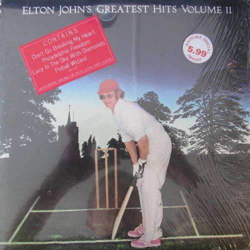 Elton John - Greatest Hits volume ll - UK Press - VG LP Record