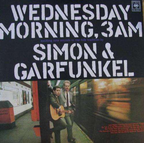 Simon and Garfunkel - WEDNESDAY MORNING 3AM - Ex  LP Record