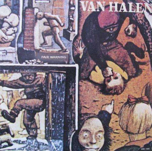Van Halen - Fair warning - VG LP Record