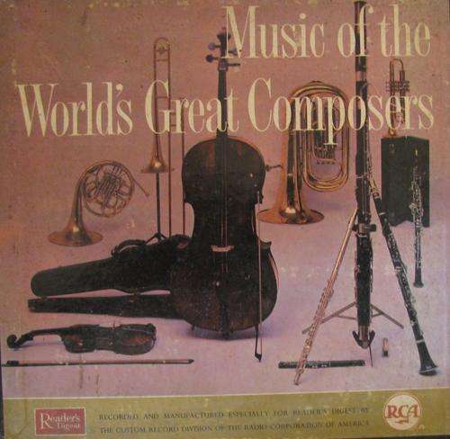 Music of the worlds great composers - Ex 12 lp Box set - Readers Digest