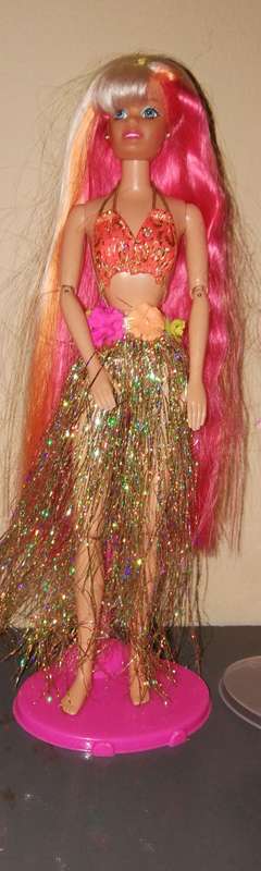 Mattel - Hula Hair Barbie 1996