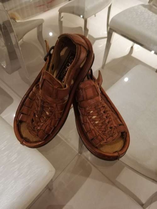 Genuine leather Omega Sandal Size 2