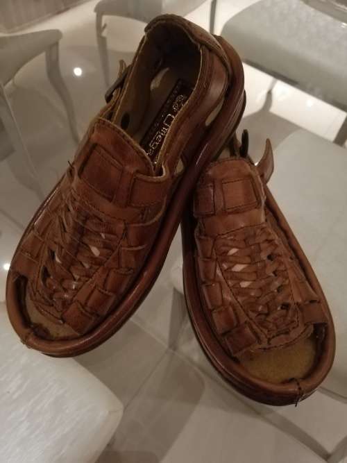 Genuine leather Omega Sandal Size 2