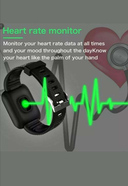 Bluetooth Fitness smart watch - (Colour Dark Pink only)