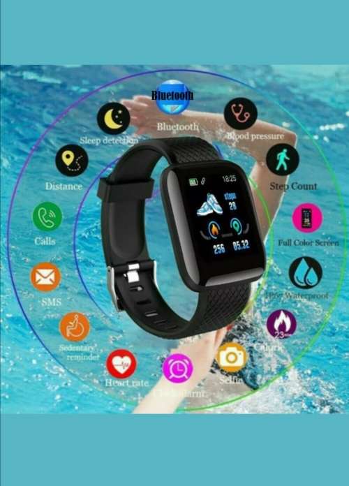 Bluetooth Fitness smart watch - black only
