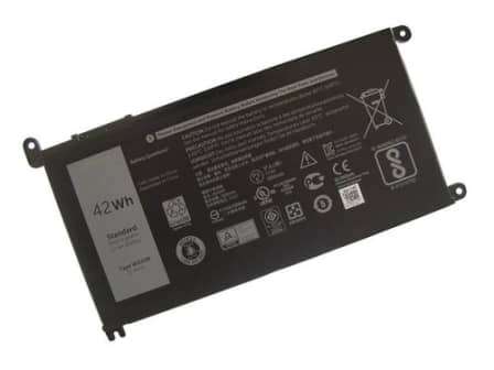 DELL INSPIRON 13 7368/15 5565 11.4V 340MAH/39WH WDX0R REPLACEMENT BATTERY
