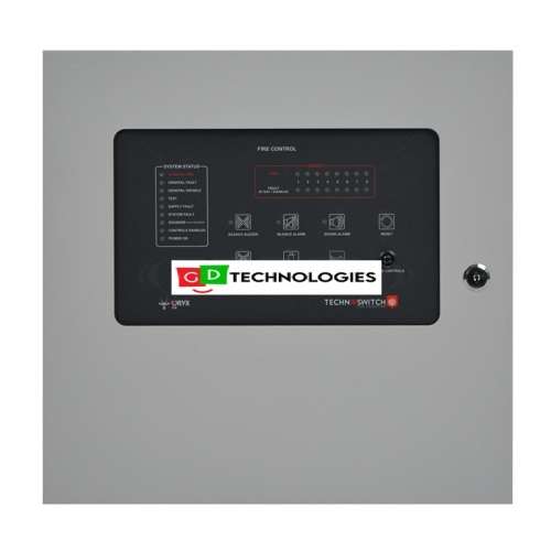 FIRE CONTROL PANEL 8 ZONE CONVENTIONAL  TECHNO