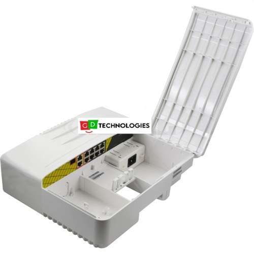 GENATA OUTDOOR 8 PORT POE + 2GB TP + 1GB SFP UPLINK SWITCH
