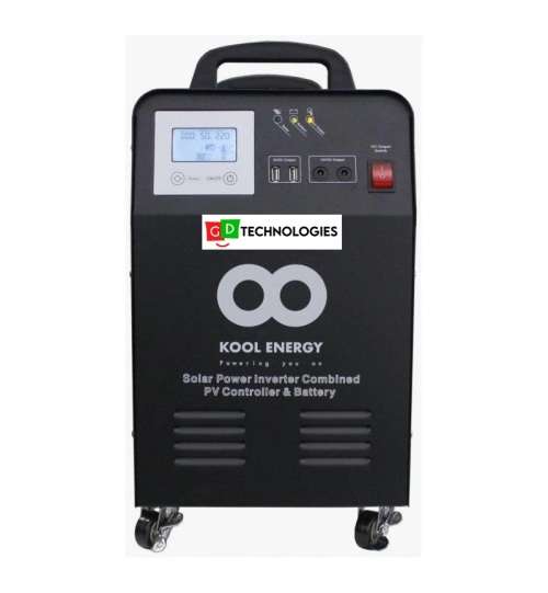 KOOL ENERGY SOLAR POWER INVERTER COMBINED 100AH BATTERY