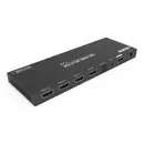 HDCVT 1×4 HDMI 2.0 Splitter with Scaler/Audio Extract EDID HDCP 2.2