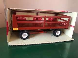 Strike Toys/Speelgoed Fiat Tractor with Two Trailers