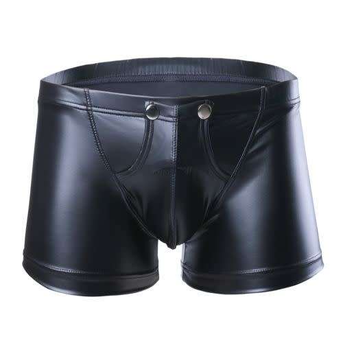 !!REDUCED!! Faux Leather Boxer Briefs (32-34")